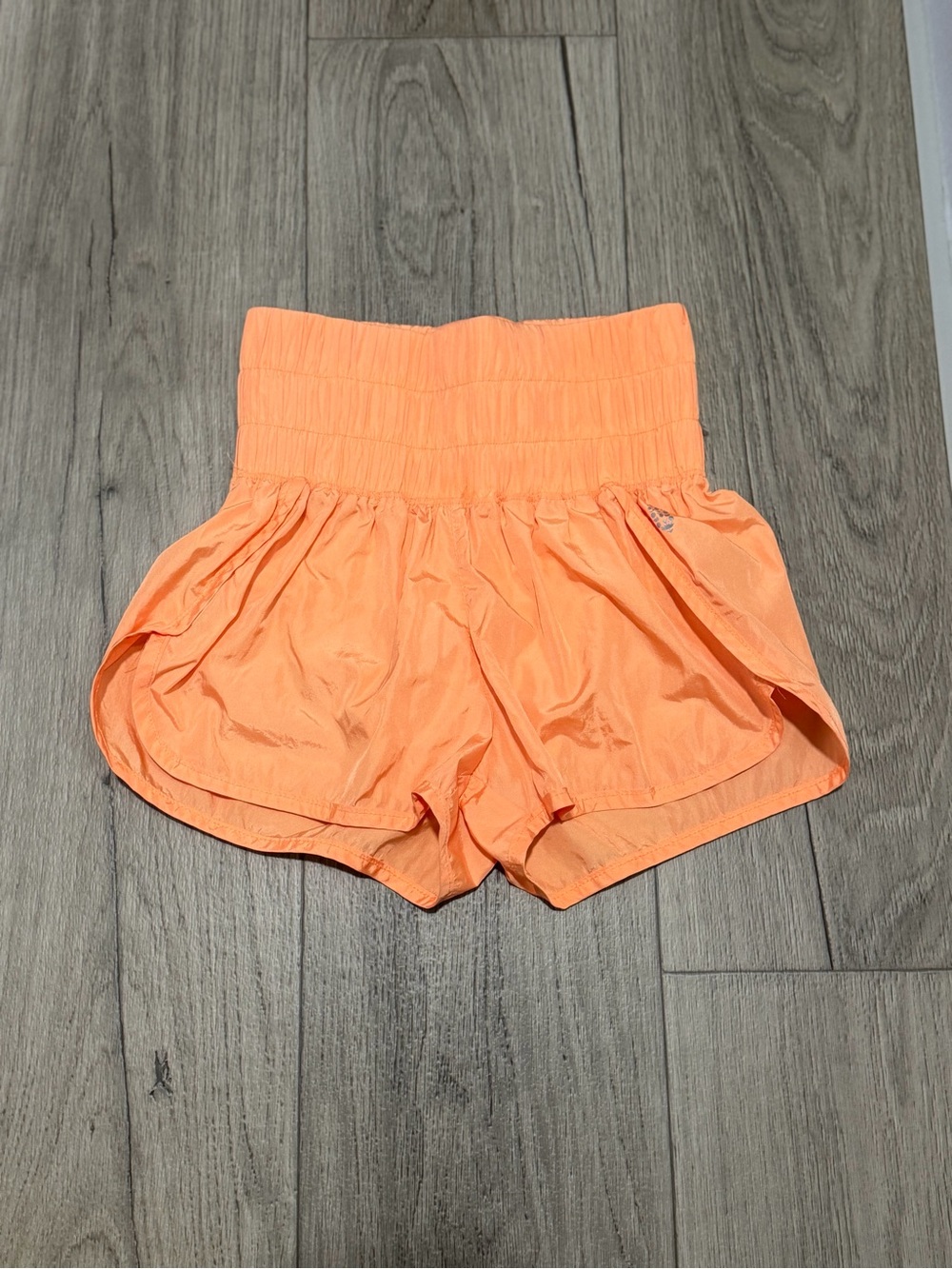 FP Movement by free people High-Waist Orange Women's Shorts - Picture 2 of 7